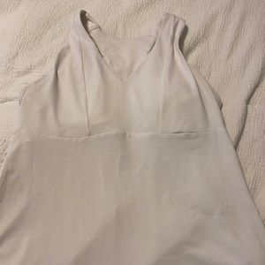 Fabletics White Athletic Tank Top